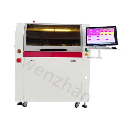 पिक एंड प्लेस मशीन के लिए पूर्ण स्वचालित पीसीबी सोल्डर पेस्ट प्रिंटर 0402-0201