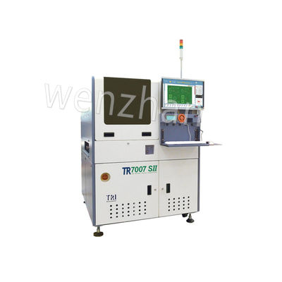 गुणवत्ता सेकंड हैंड TRI TR7007 SII ऑनलाइन 3D सोल्डर पेस्ट निरीक्षण पीसीबी परीक्षण मशीन एसपीआई मशीन कारखाना