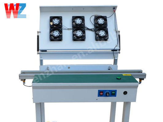 AC220V 1200 मिमी/मिन पीसीबी निरीक्षण कन्वेयर शीतलन पंखे के साथ