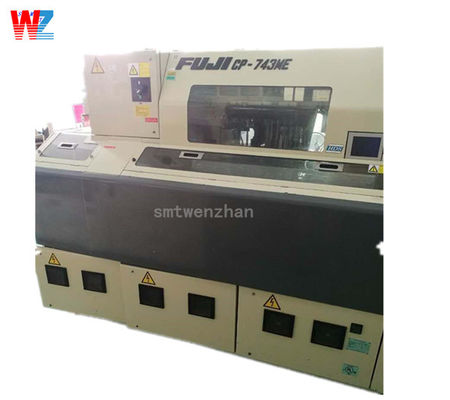 एसएमटी पीसीबी असेंबली लाइन मशीन FUJI CP743 पिक एंड प्लेस मशीन