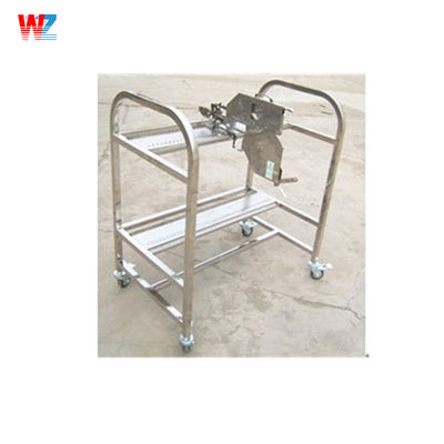 PANASERT CM402 CM602 SMT फीडर कार्ट चांदी रंग स्टेनलेस स्टील