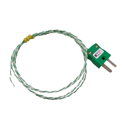 फाइबरग्लास पीएफए पीटीएफई एसएमटी स्पेयर पार्ट्स 20AWG 24AWG आसान प्लग MICC थर्मोकपल K प्रकार