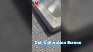 पीसीबी असेंबली 134764 DEK कैलिब्रेशन स्क्रीन